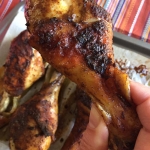 Spicy Chili Lime Baked Chicken Legs