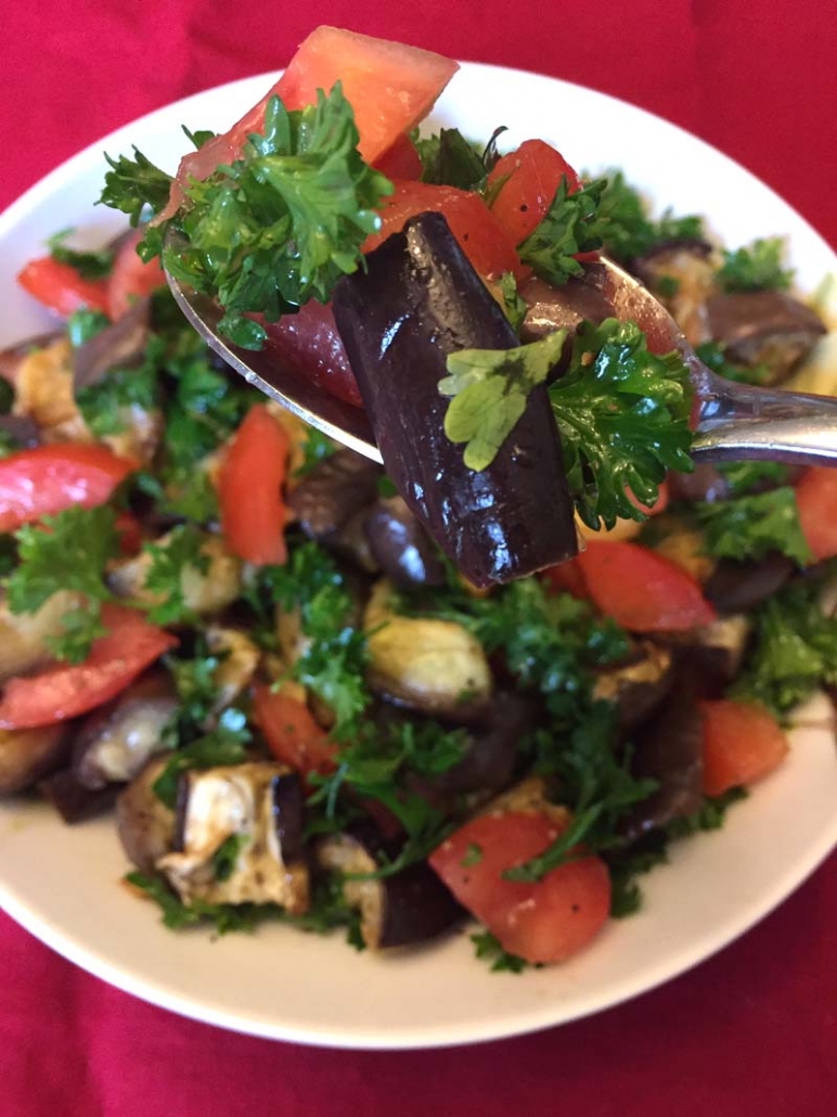 eggplant salad recipe