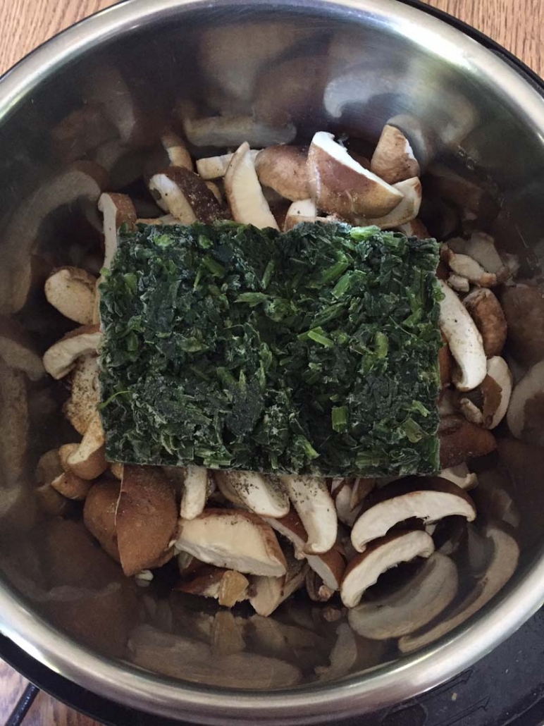 instant pot mushroom soup ingredients