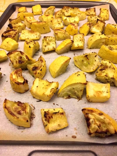 Roasted Yellow Squash