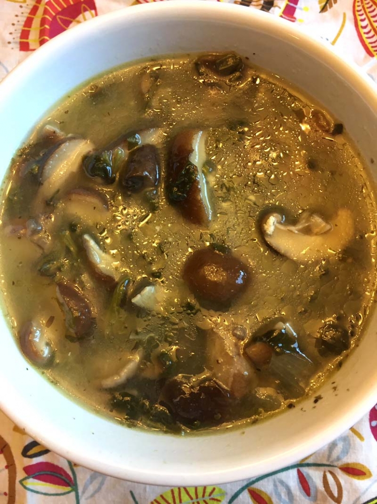 keto mushroom soup made in instant pot
