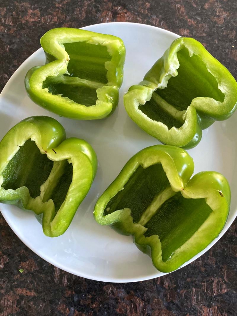 pepper halves