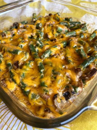 Low Carb Green Bean Casserole