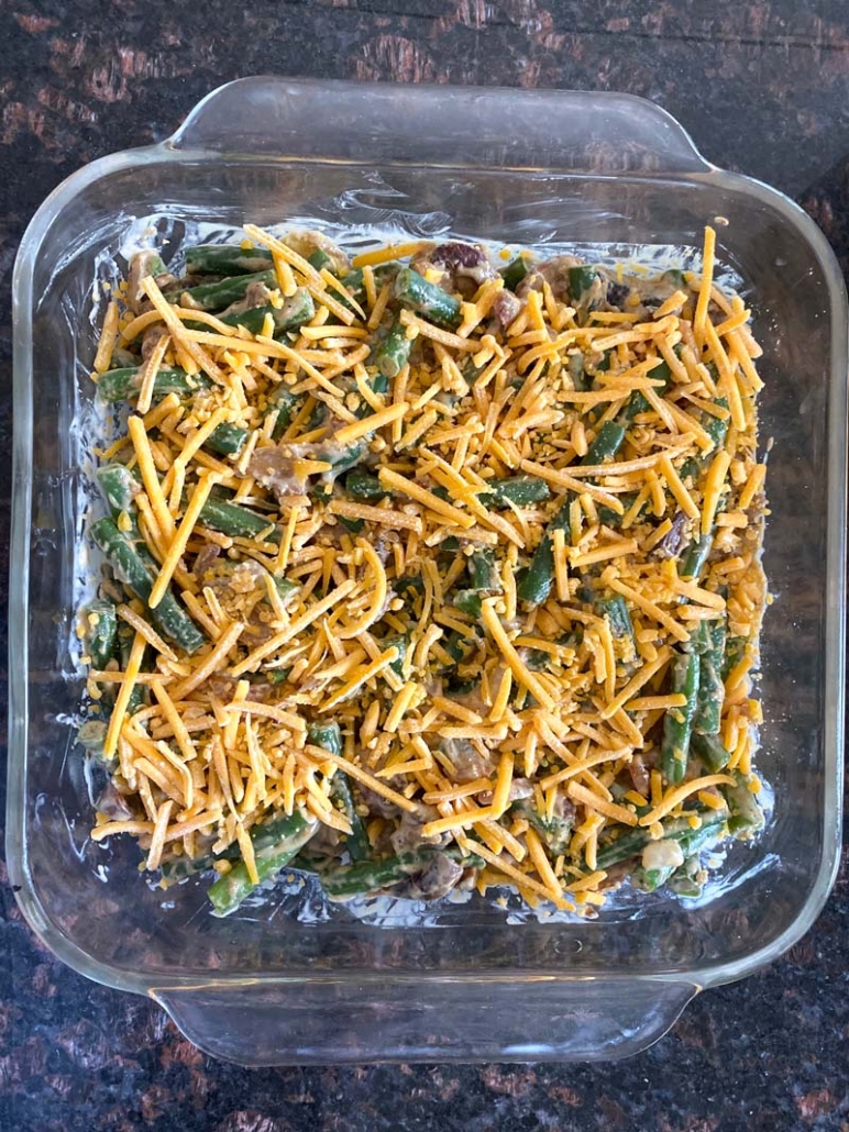 how to make green bean casserole from scratch