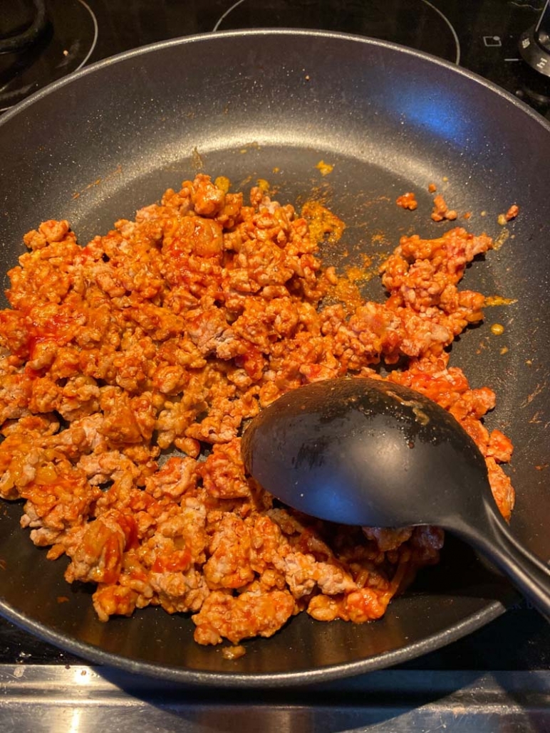 ground turkey filling for stuffed peppers
