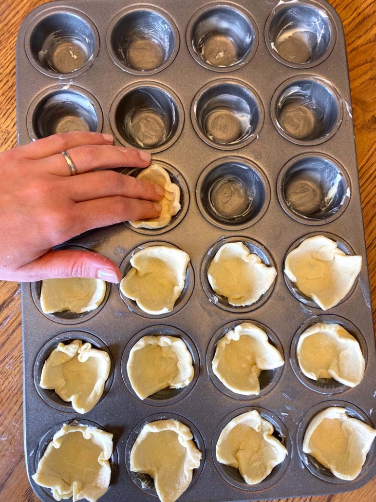 how to make puff pastry cups