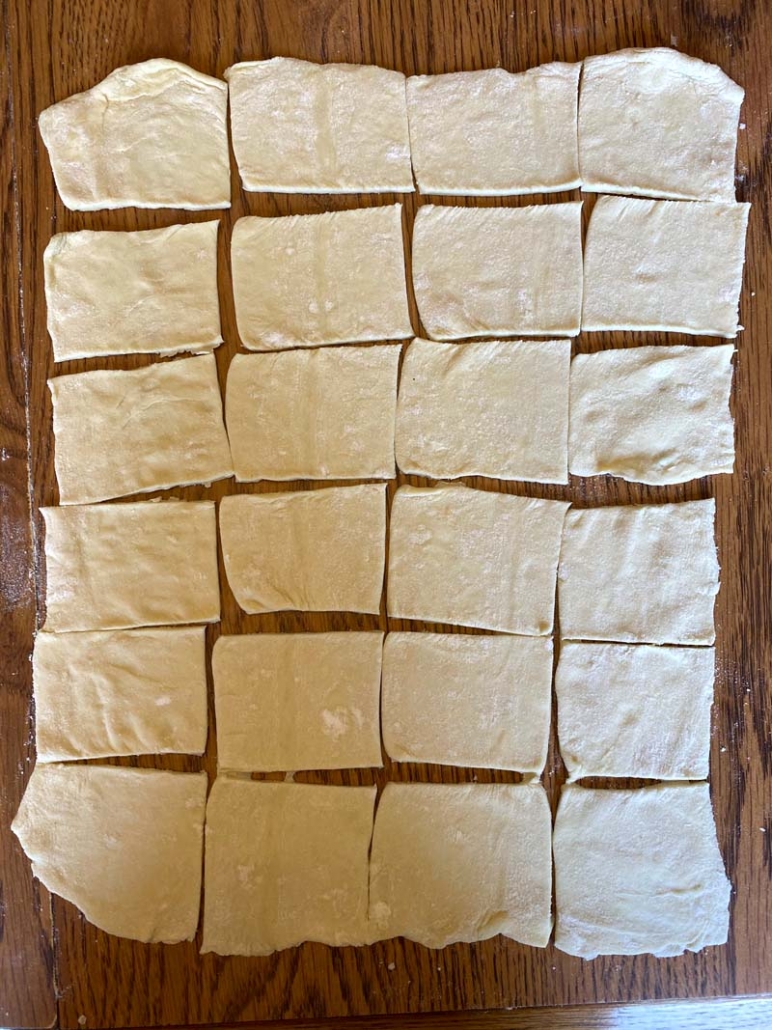 puff pastry squares