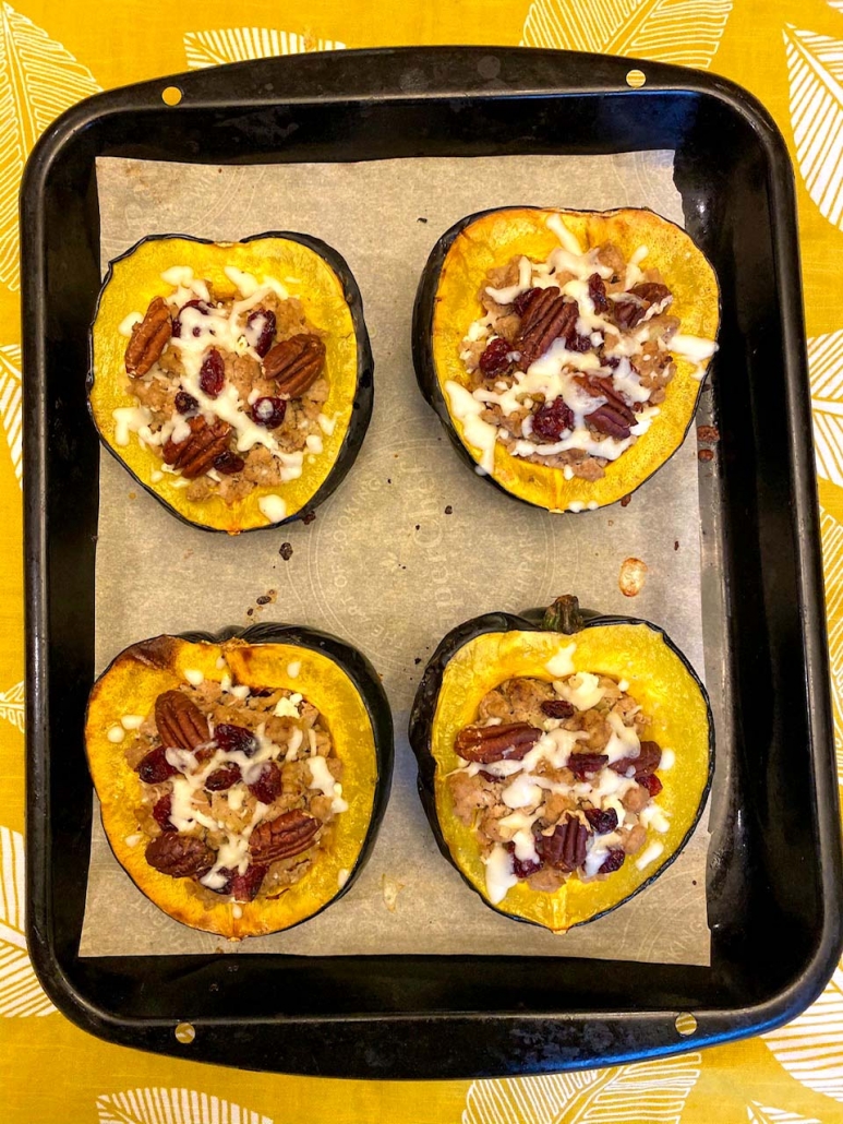 easy stuffed acorn squash recipe