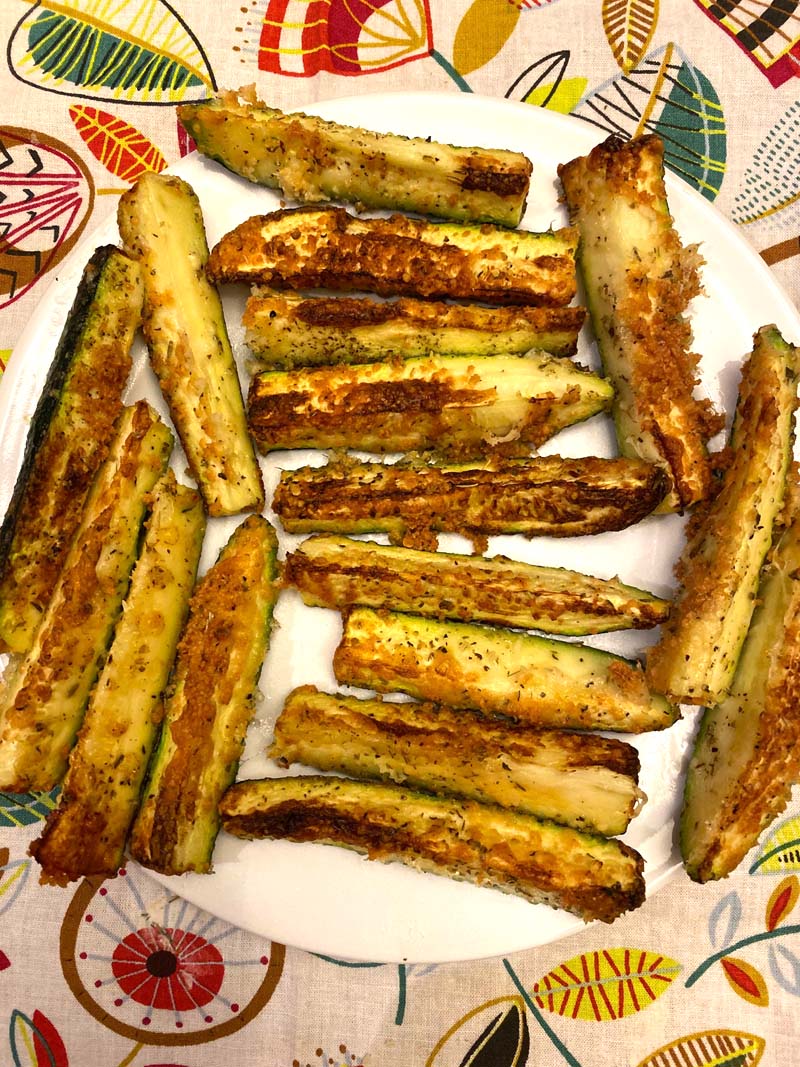 Air Fryer Keto Zucchini Fries With No Breading Melanie Cooks