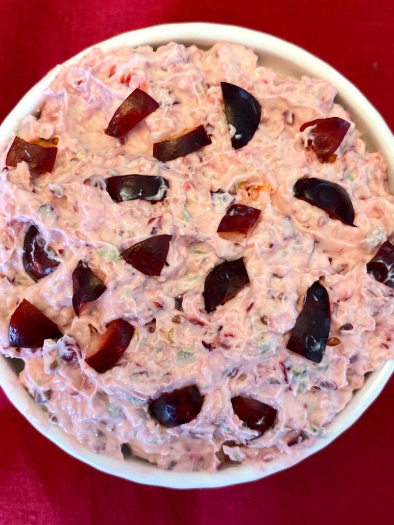 keto cranberry cream cheese dip