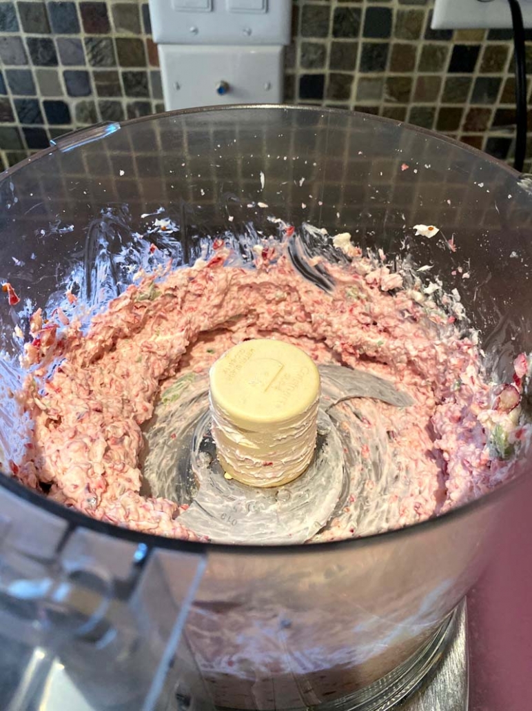 Fresh Cranberry Cream Cheese Dip In Food Processor