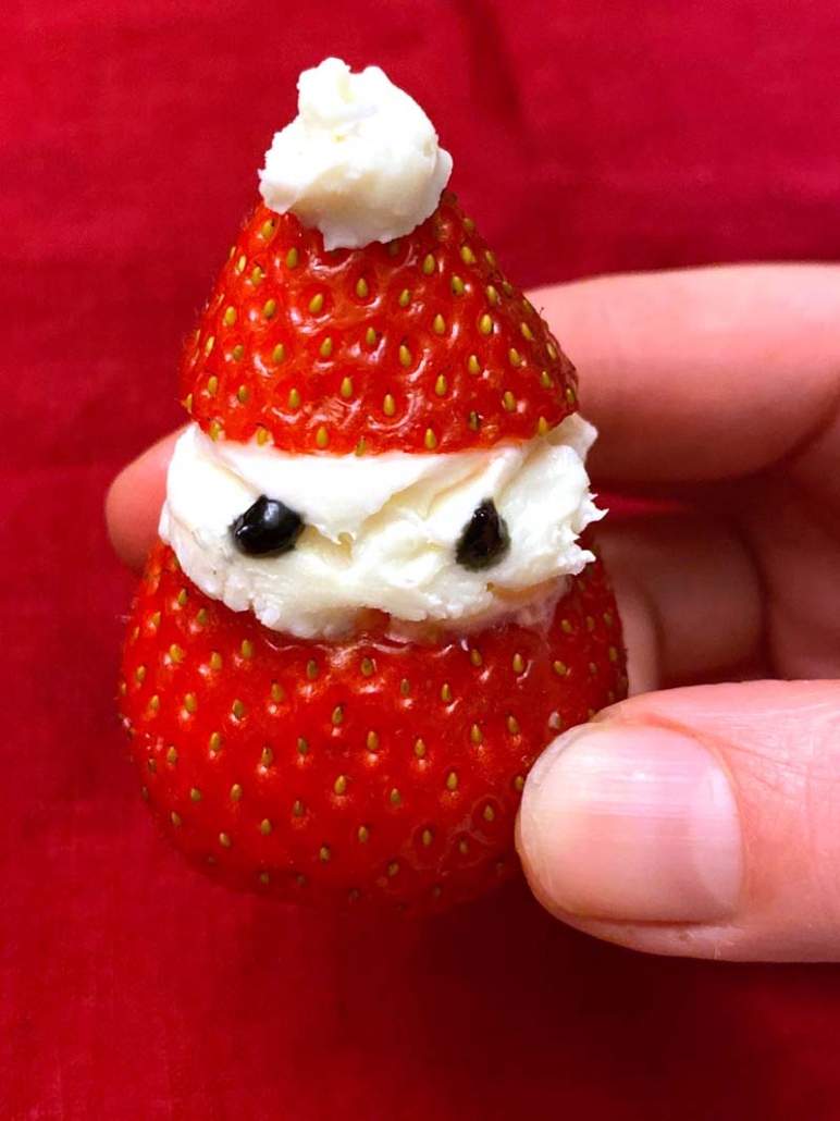 strawberry santa 