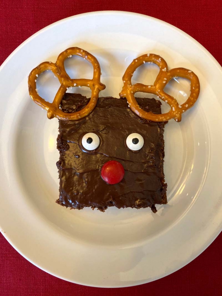 rudolph brownie