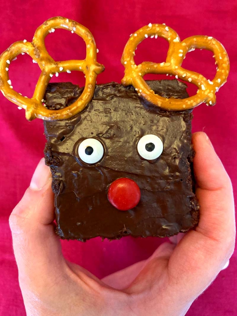 rudolph brownie