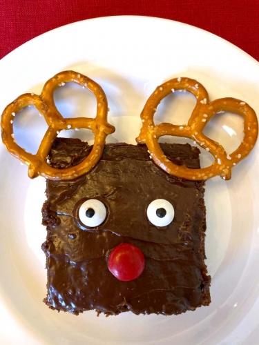 reindeer brownies