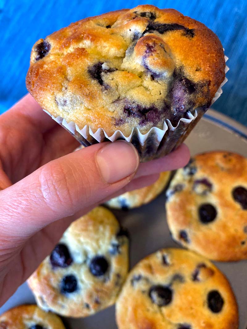 Keto Blueberry Muffins With Almond Flour – Melanie Cooks