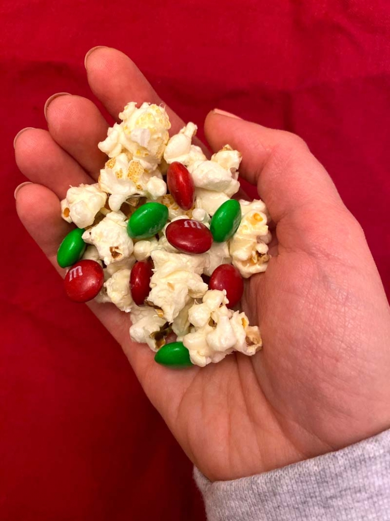 holiday popcorn