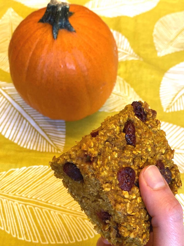 gluten free pumpkin bars