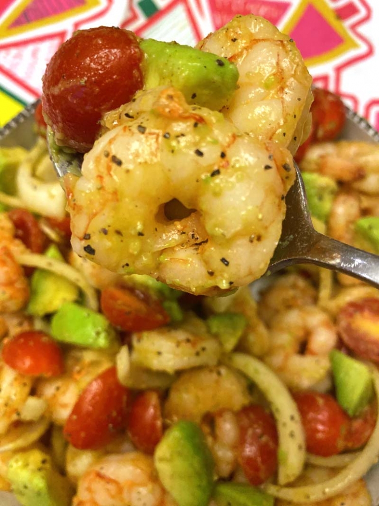 avocado shrimp salad