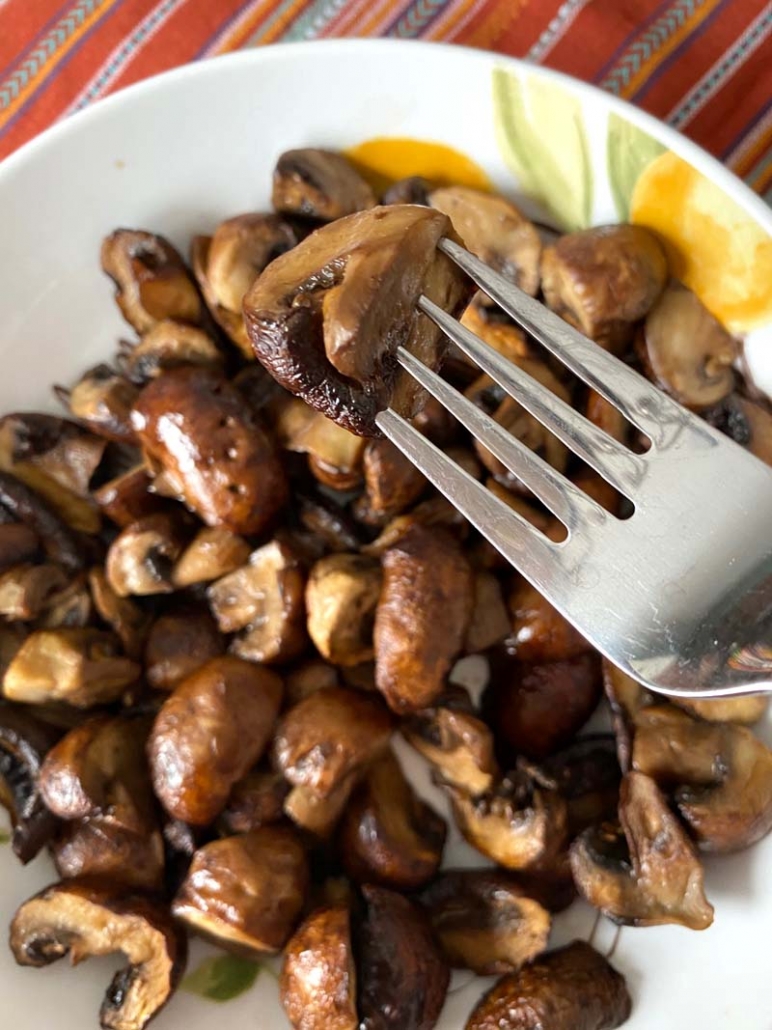 Air Fryer Mushrooms