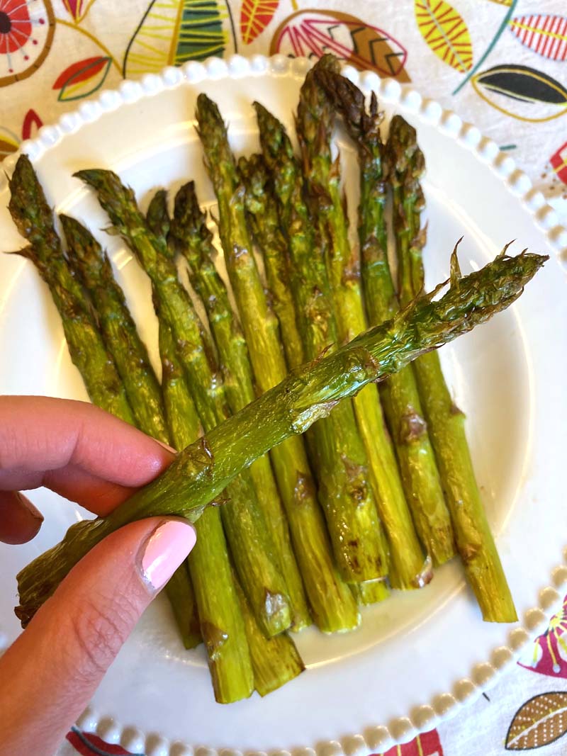 Air Fryer Roasted Asparagus