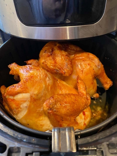 air fryer cornish hens