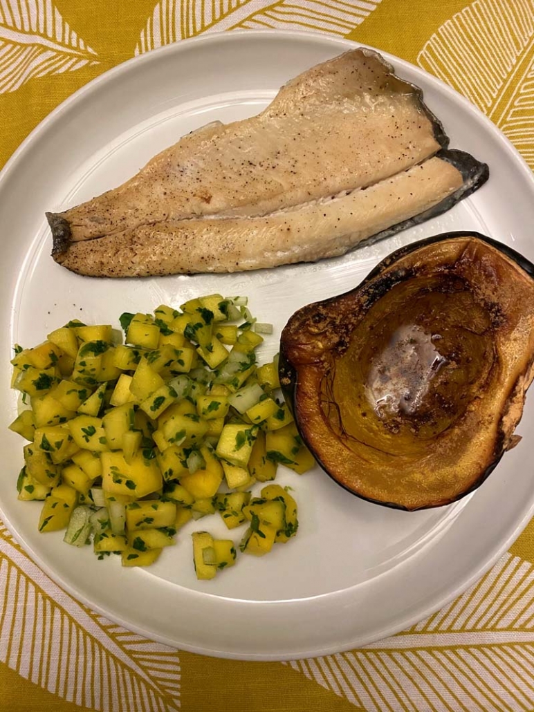 acorn squash dinner