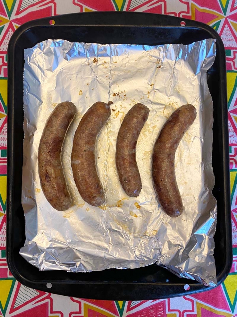 roasted italian sausages 