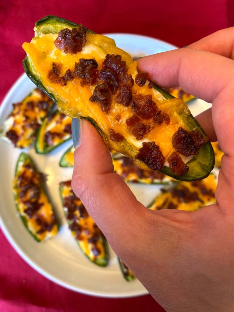 Keto Jalapeno Poppers With Bacon And Cream Cheese