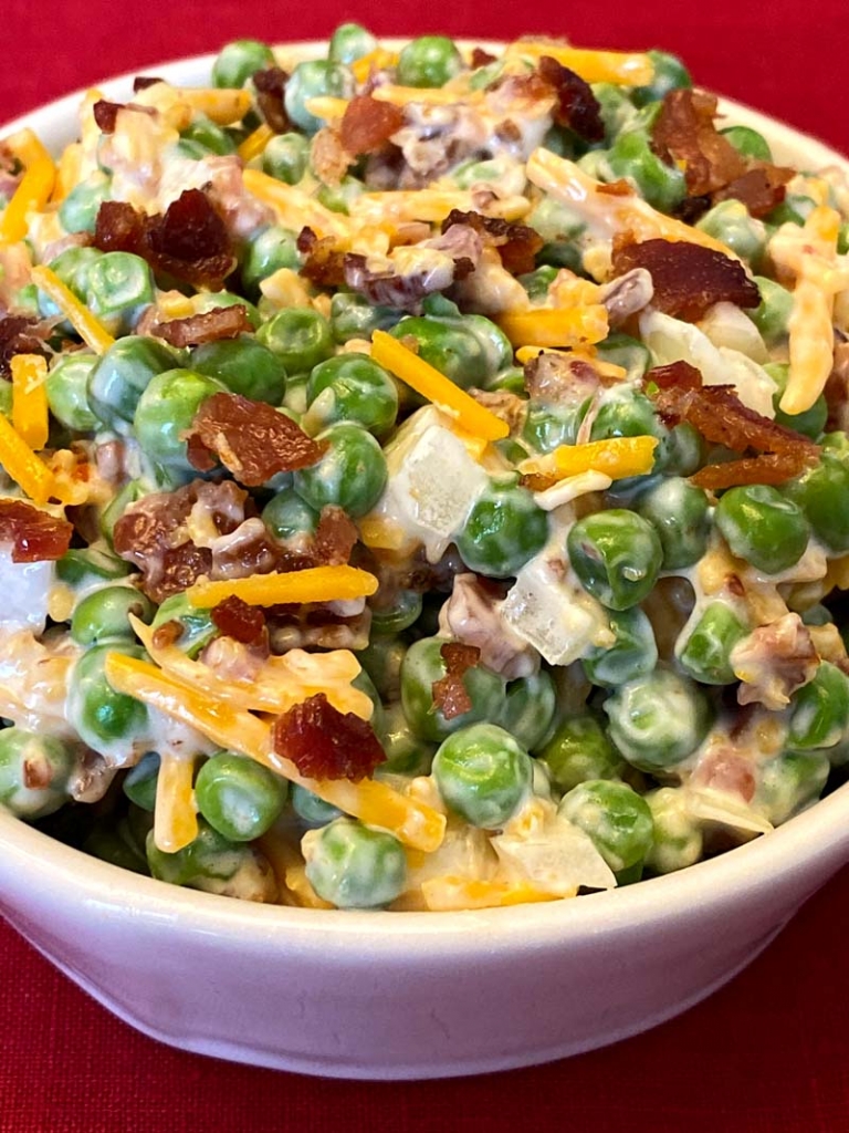 Green Pea Salad With Bacon