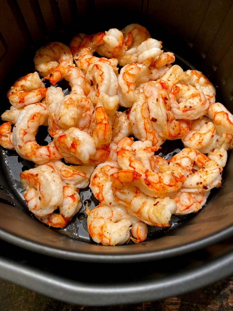 Air Fryer Frozen Shrimp