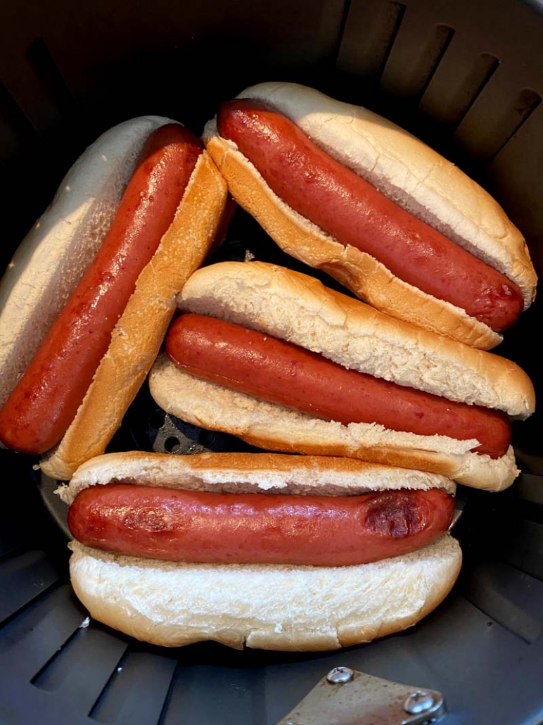 Air Fryer Hot Dogs Melanie Cooks