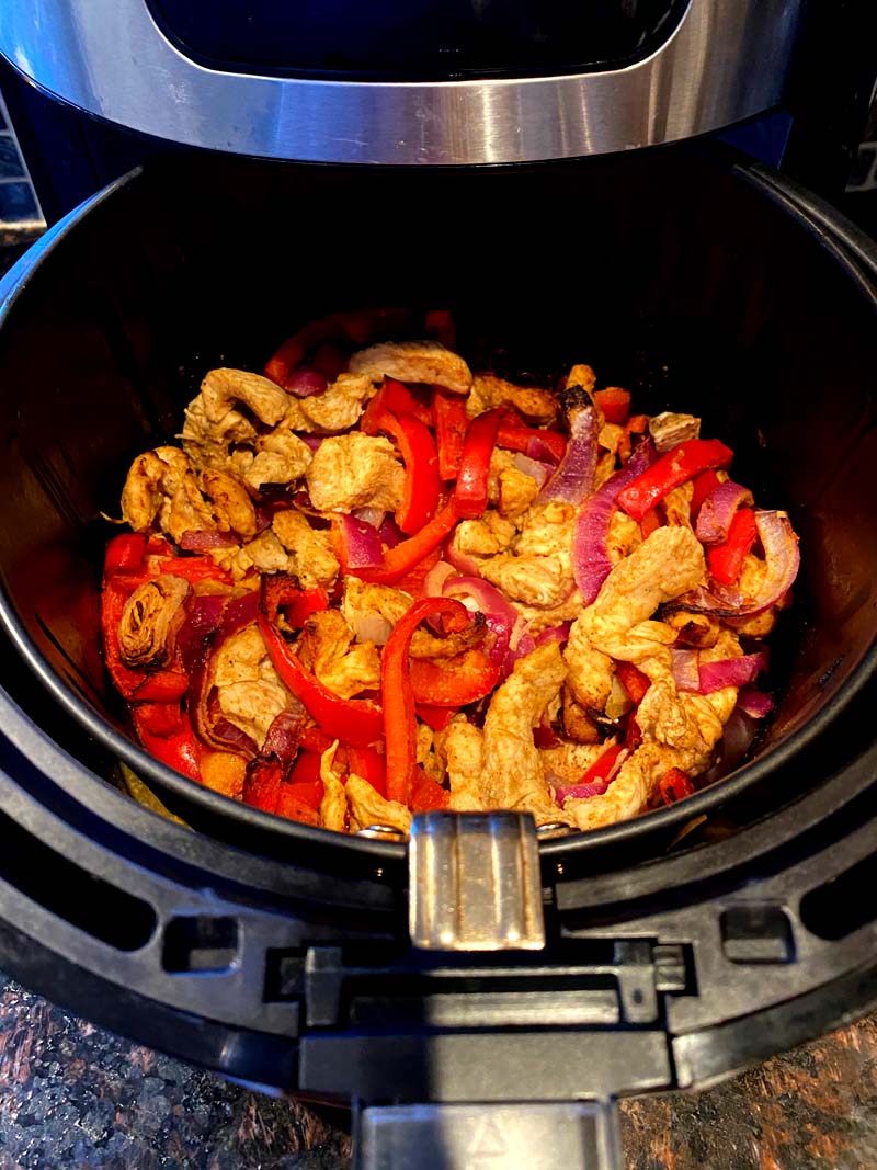 Air Fryer Chicken Fajitas Melanie Cooks