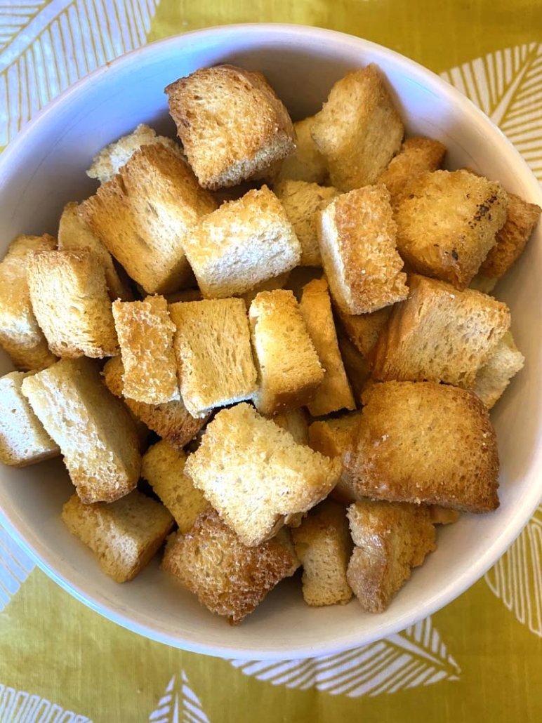 Air Fryer Croutons