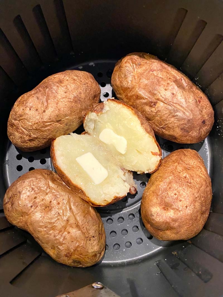 Air Fryer Baked Potatoes