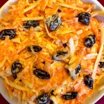 Carrot Salad With Raisins And Apple