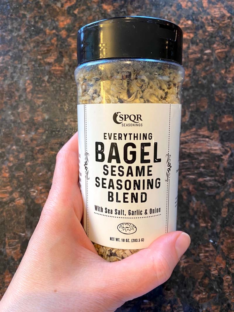 A Jar Of Everything Bagel Seasoning