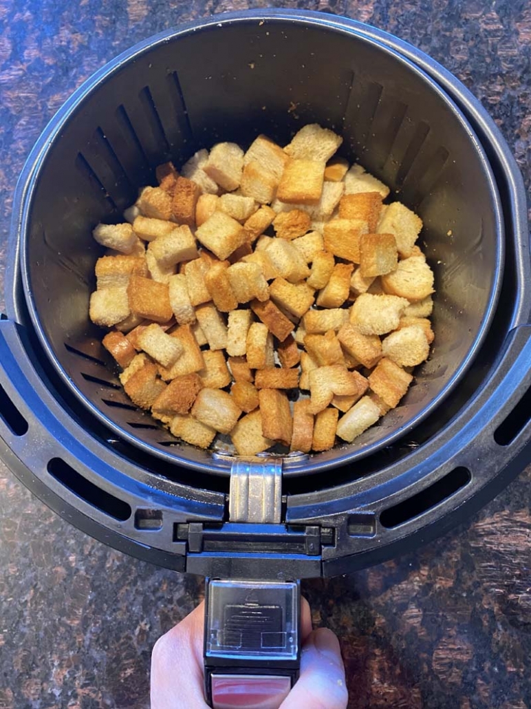 How to Make Croutons in Air Fryer