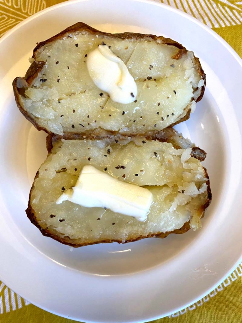 baked potato toppings