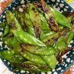 Air Fryer Roasted Snow Peas Recipe