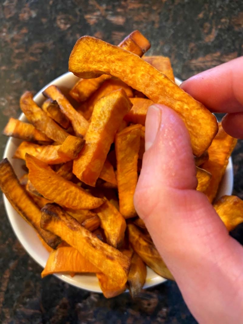 Baked Sweet Potato Fries Made From Scratch 