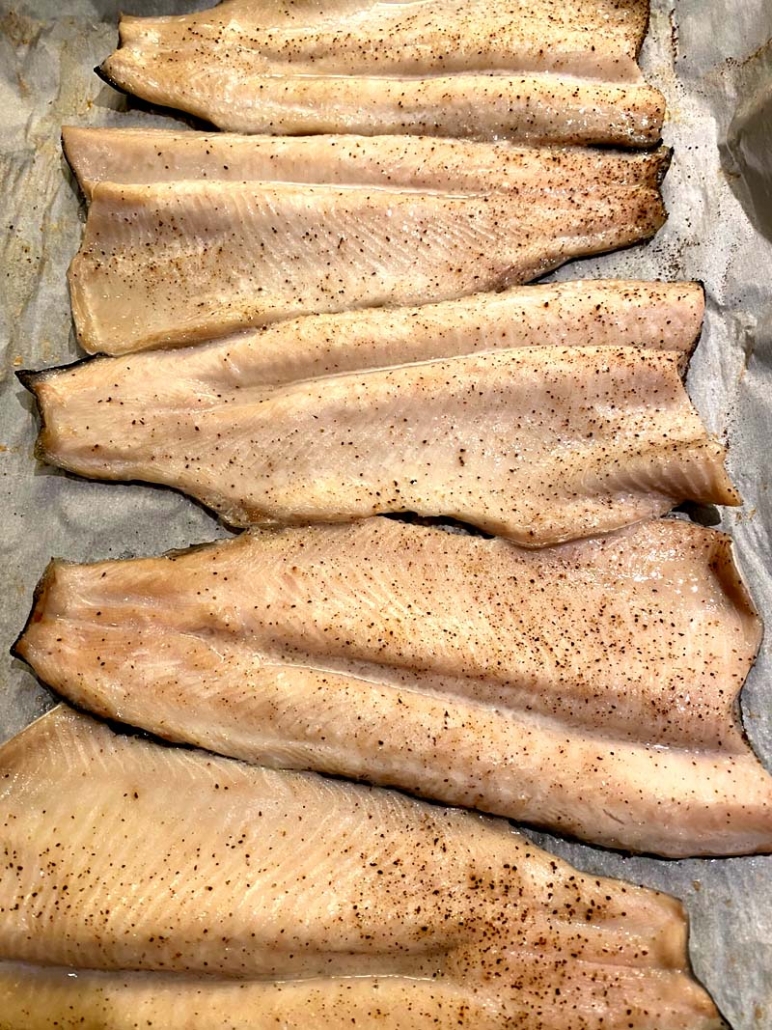 Oven-Baked Rainbow Trout Fillets – Melanie Cooks