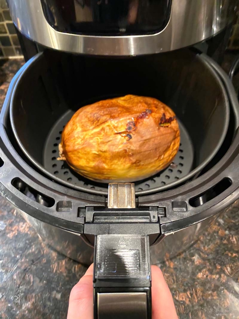 cooking spaghetti squash in the air fryer