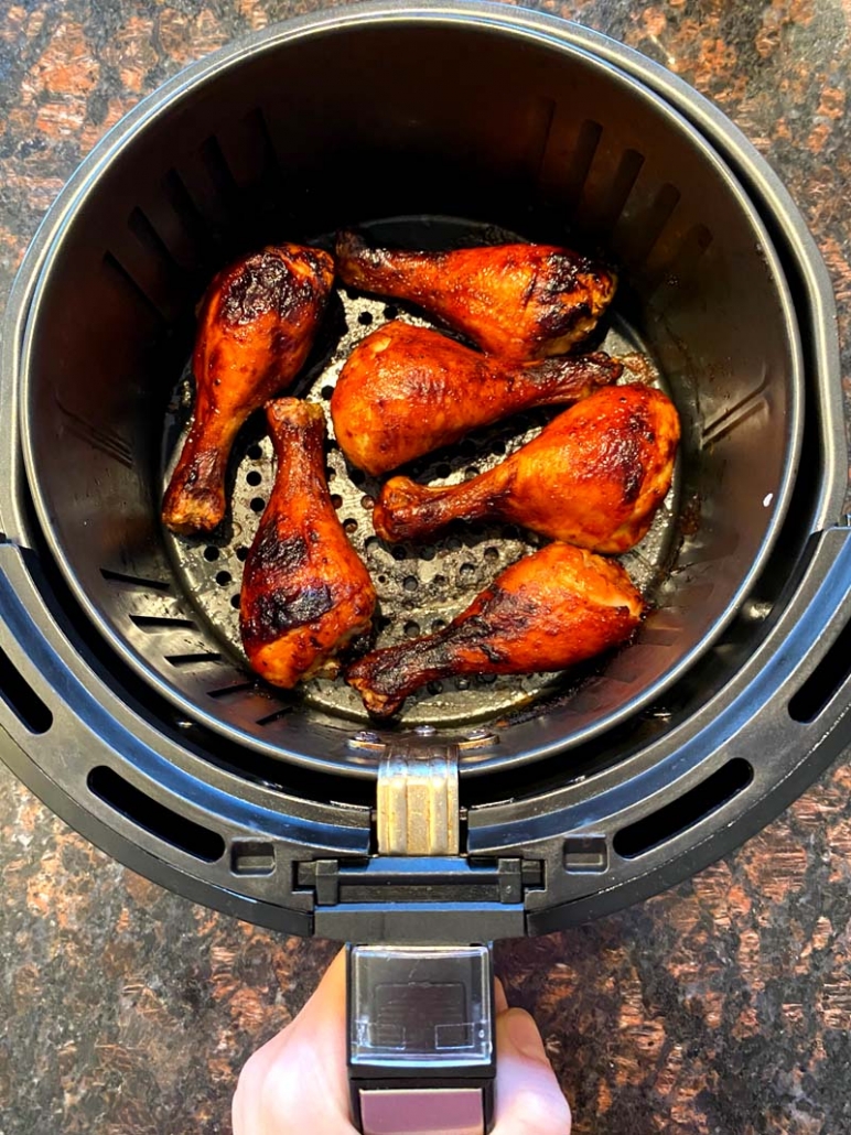 air fryer bbq chicken legs 