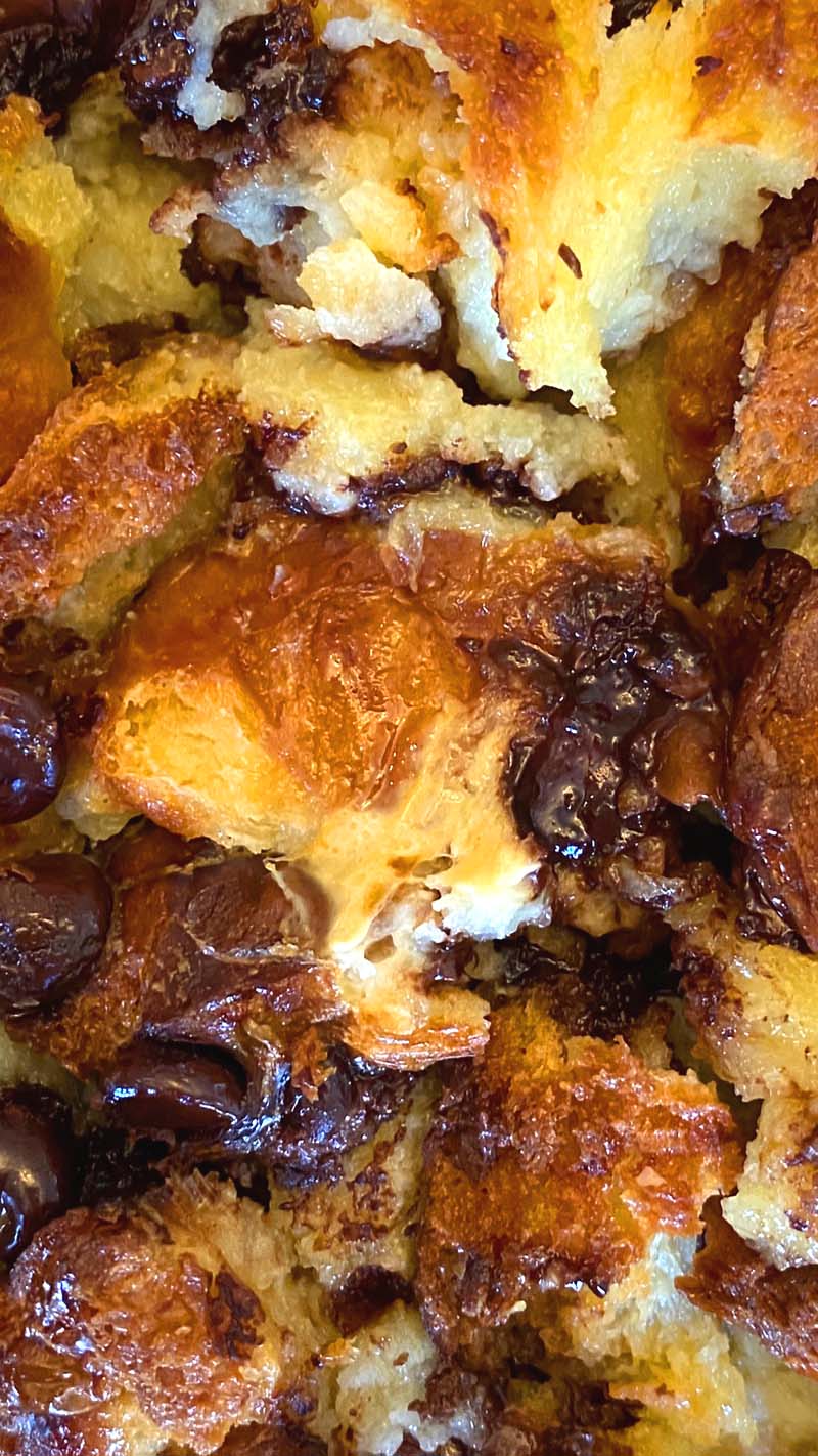 Air Fryer Bread Pudding