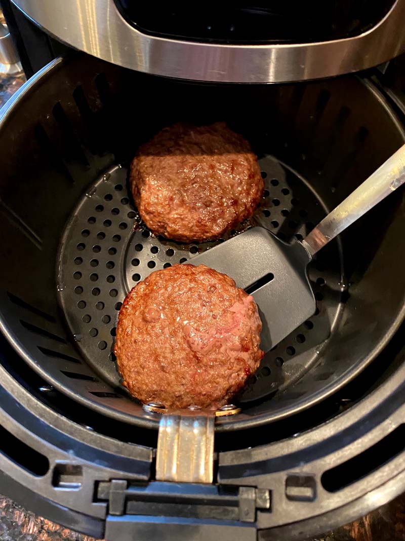 Air Fryer Hamburgers Melanie Cooks