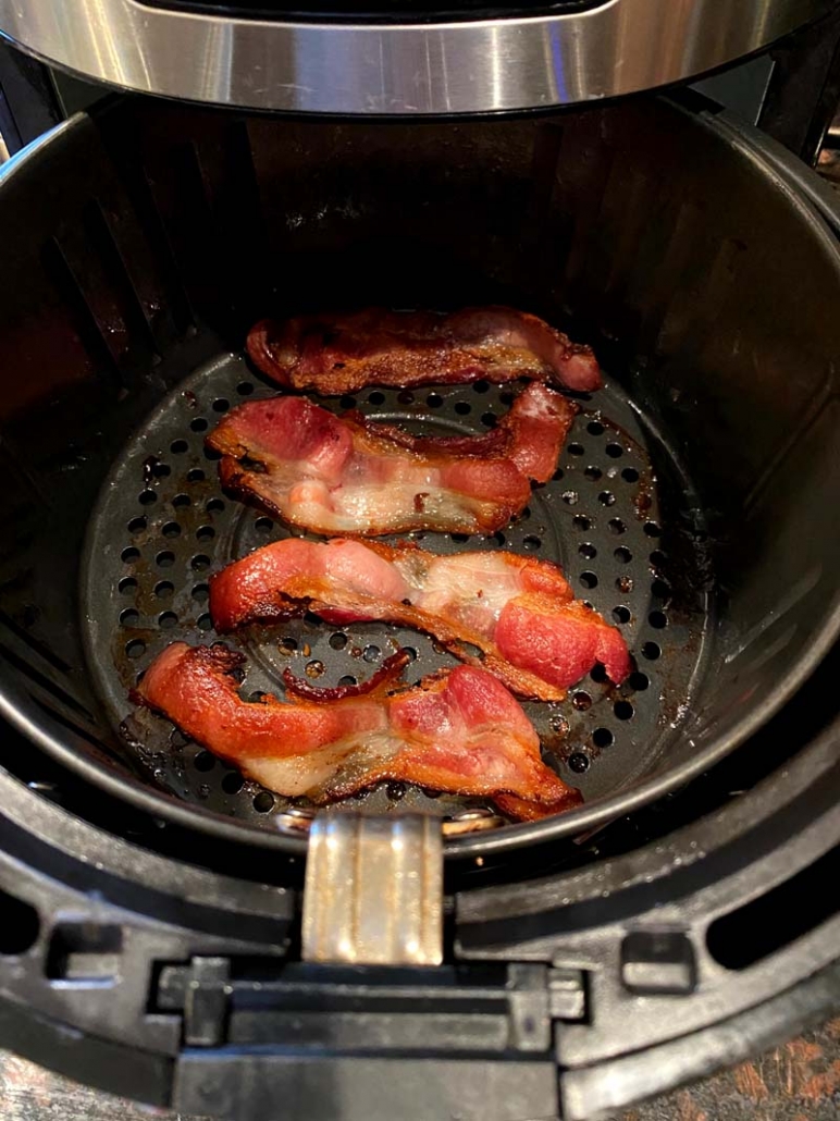crunchy air fryer bacon