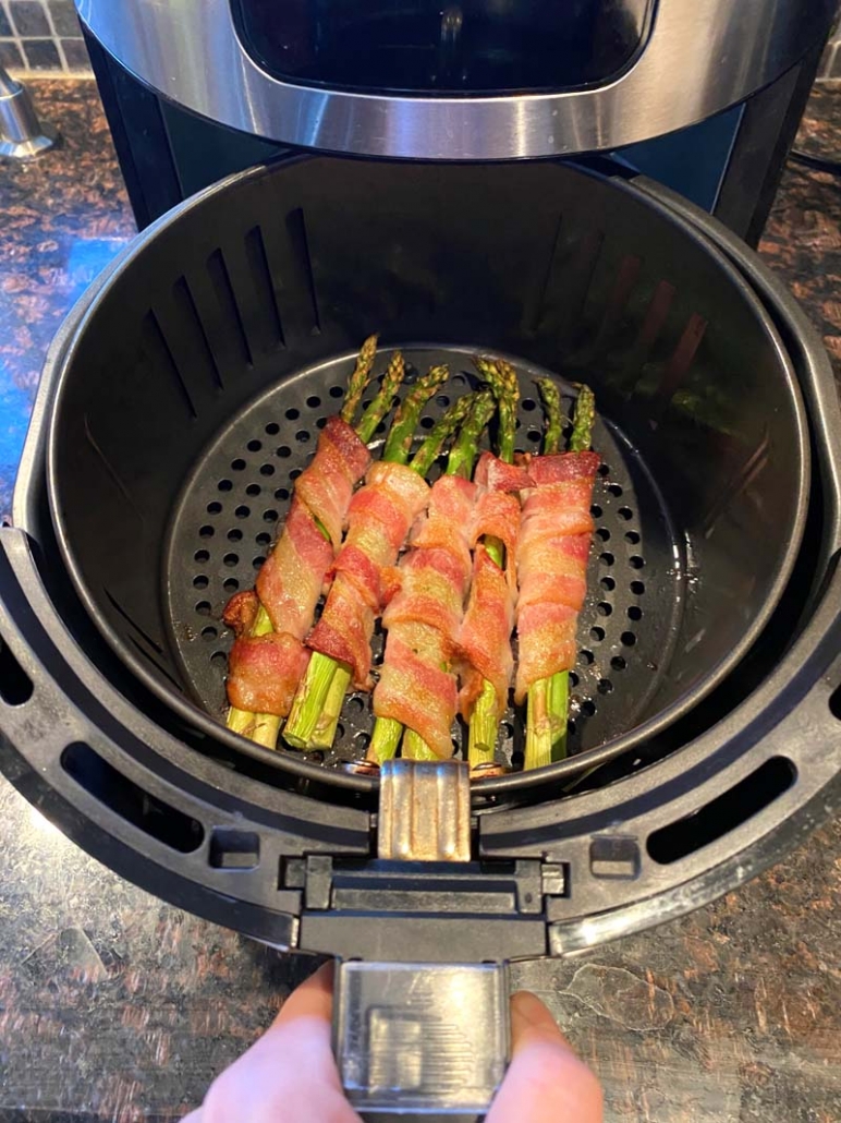 crispy bacon wrapped asparagus