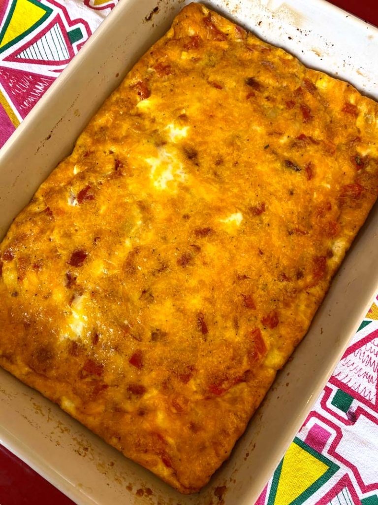 Oven Baked Egg Frittata