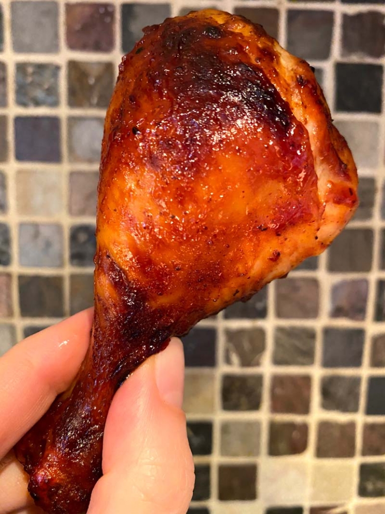 bbq chicken leg